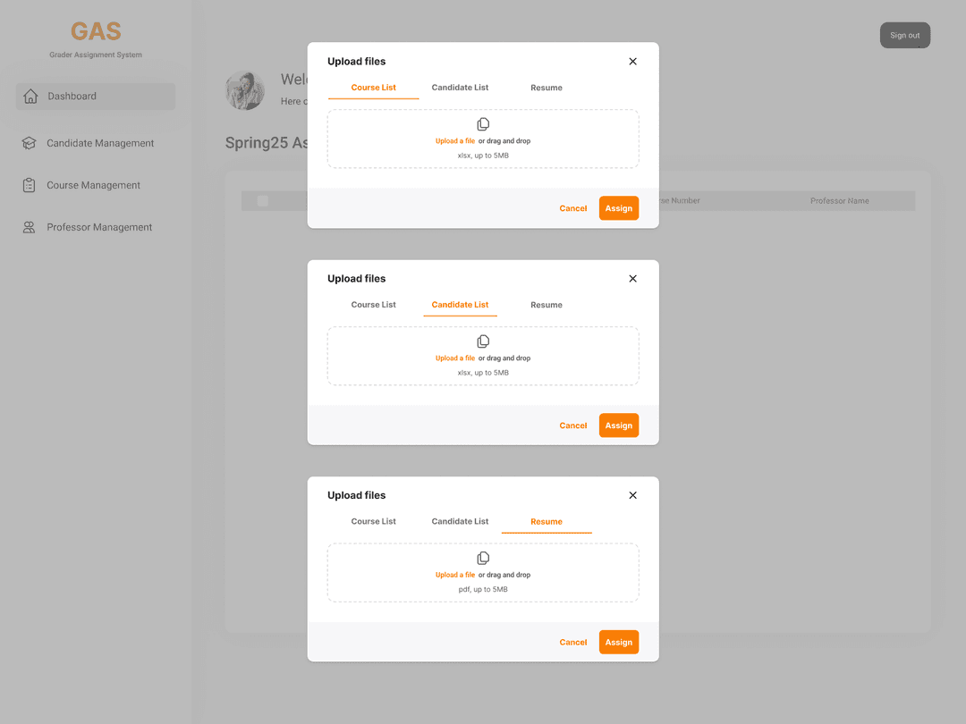 Grader Assignment System 3