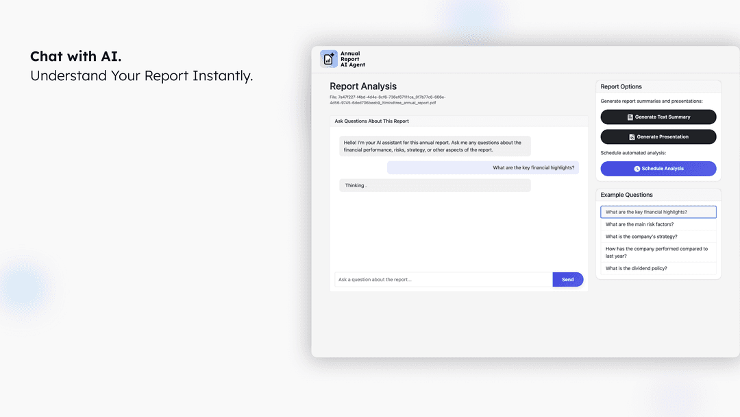 Anual Report AI Agent (Hackathon) 3